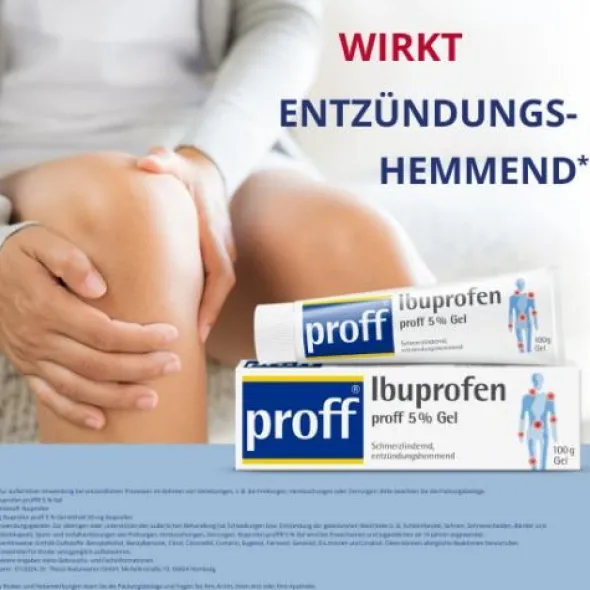 IBUPROFEN proff 5% Gel 100 g