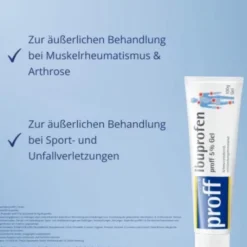 IBUPROFEN proff 5% Gel 100 g