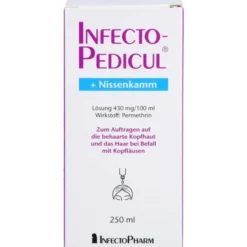 INFECTOPEDICUL Lösung + Nissenkamm 250 ml