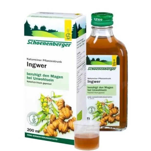 INGWER PFLANZENTRUNK Schoenenberger 200 ml