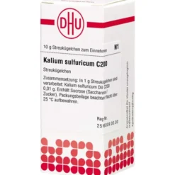 KALIUM SULFURICUM C 200 Globuli 10 g