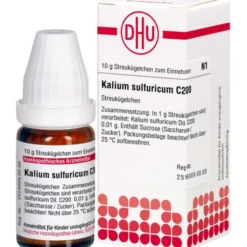 KALIUM SULFURICUM C 200 Globuli 10 g