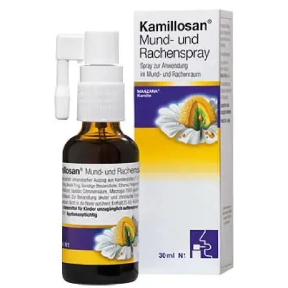 KAMILLOSAN Mund- und Rachenspray 30 ml