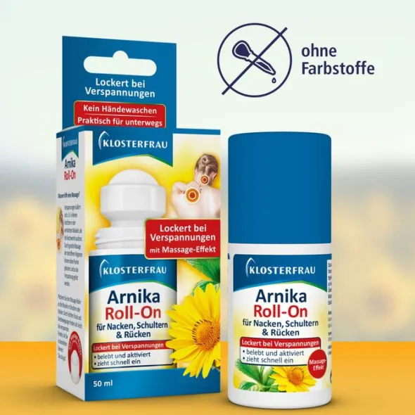 KLOSTERFRAU Arnika Roll-on Rücken Schulter Nacken 50 ml
