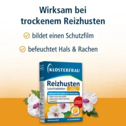 KLOSTERFRAU Reizhusten Lutschtabletten 24 St