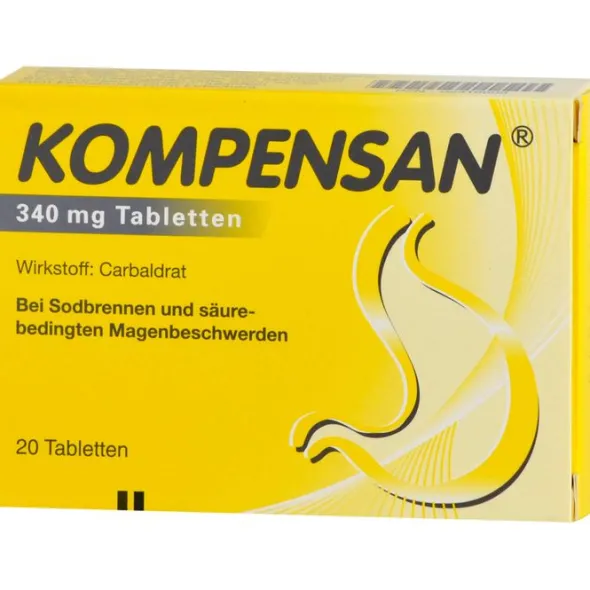 KOMPENSAN Tabletten 340 mg 20 St