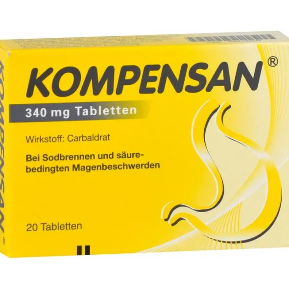 KOMPENSAN Tabletten 340 mg 20 St