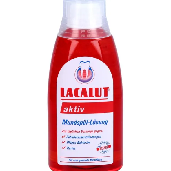 LACALUT aktiv Mundspül-Lösung 300 ml