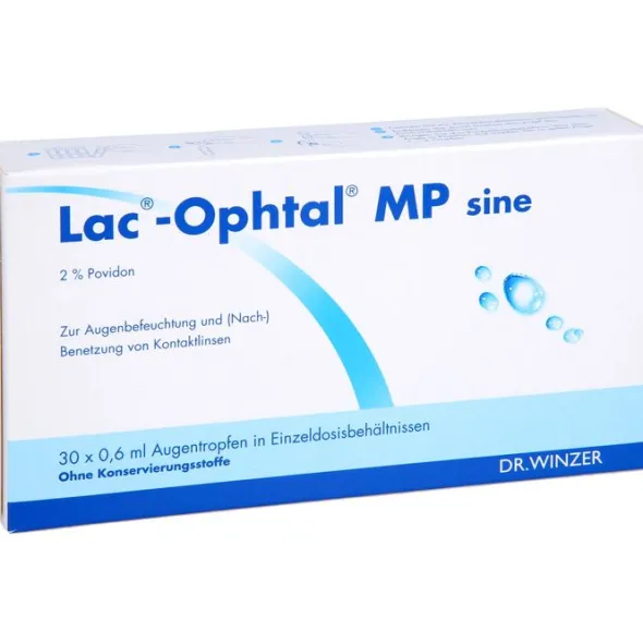 LAC OPHTAL MP sine Augentropfen 30X0,6 ml