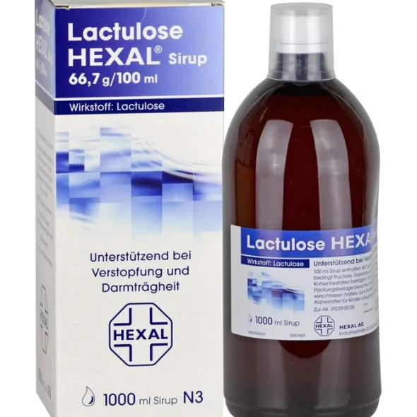 LACTULOSE Hexal Sirup 1000 ml
