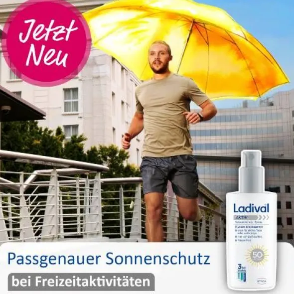 LADIVAL Aktiv Sonnenschutz-Spray LSF 50+ 150 ml