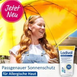 LADIVAL allergische Haut Gel Gesicht LSF 30 50 ml