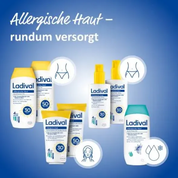 LADIVAL allergische Haut Sonnenschutz-Spray LSF50+ 150 ml