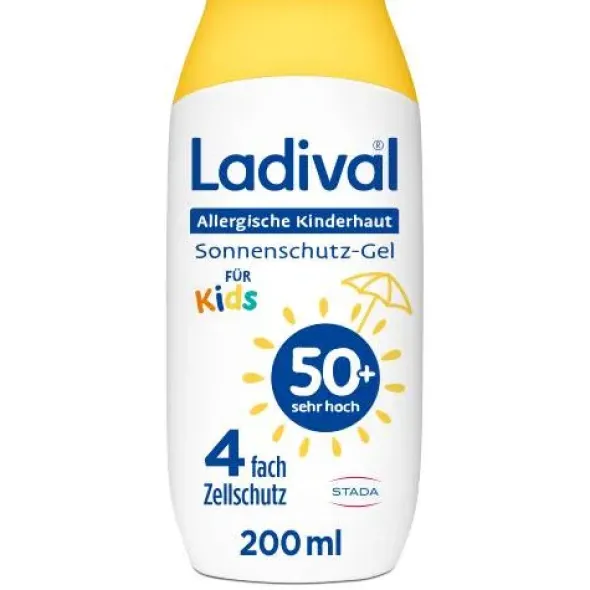 LADIVAL allergische Kinderhaut Gel LSF 50+ 200 ml