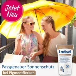 LADIVAL Anti-Pigmentflecken Creme Gesicht LSF 50+ 50 ml
