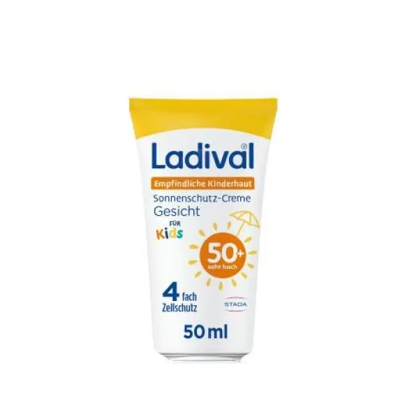 LADIVAL empfindliche Kinderhaut Creme LSF 50+ 50 ml