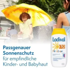 LADIVAL Kinder Sonnenmilch LSF 30 200 ml