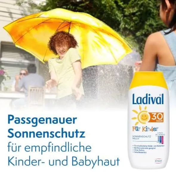 LADIVAL Kinder Sonnenmilch LSF 30 200 ml