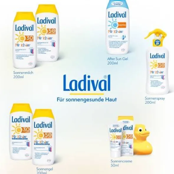 LADIVAL Kinder Sonnenmilch LSF 30 200 ml