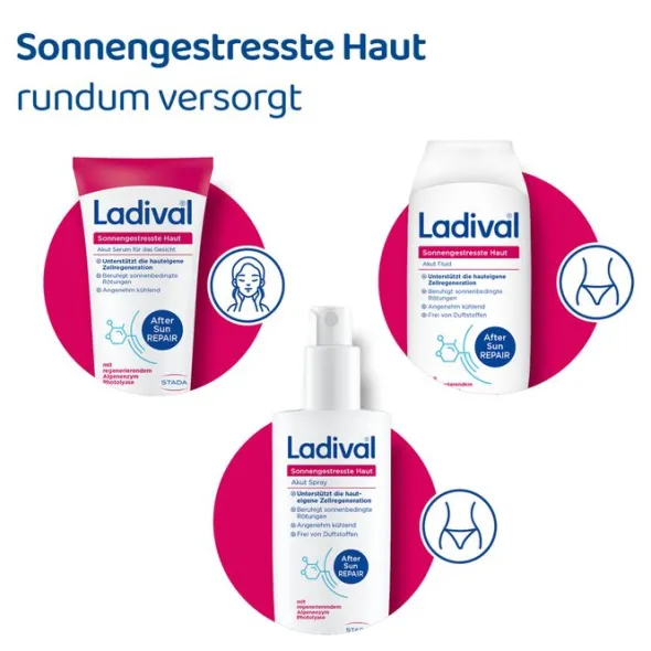LADIVAL sonnengestresste Haut Akut Spray 150 ml