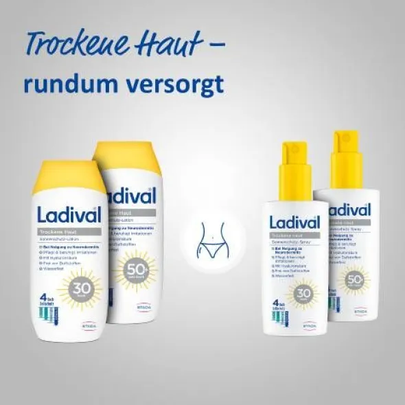 LADIVAL trockene Haut Sonnenschutz-Spray LSF 30 150 ml