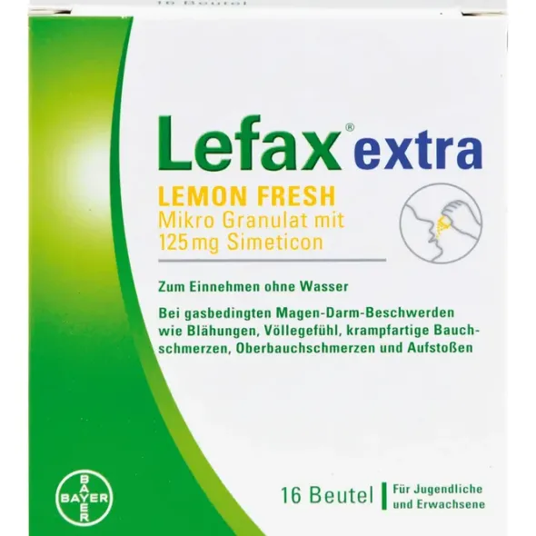 LEFAX extra Lemon Fresh Mikro Granulat 16 St
