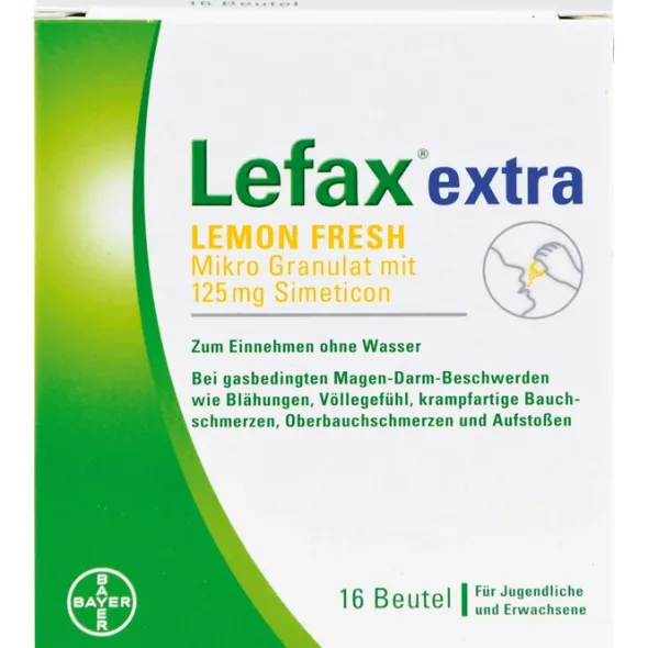 LEFAX extra Lemon Fresh Mikro Granulat 16 St