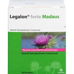 LEGALON forte Madaus Hartkapseln 180 St