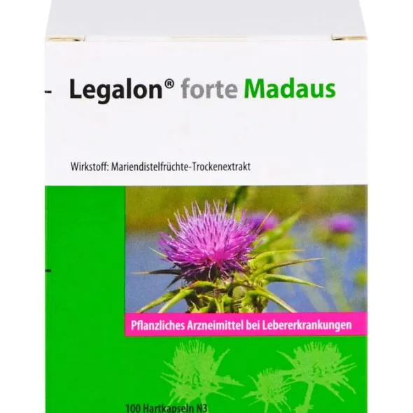 LEGALON forte Madaus Hartkapseln 100 St
