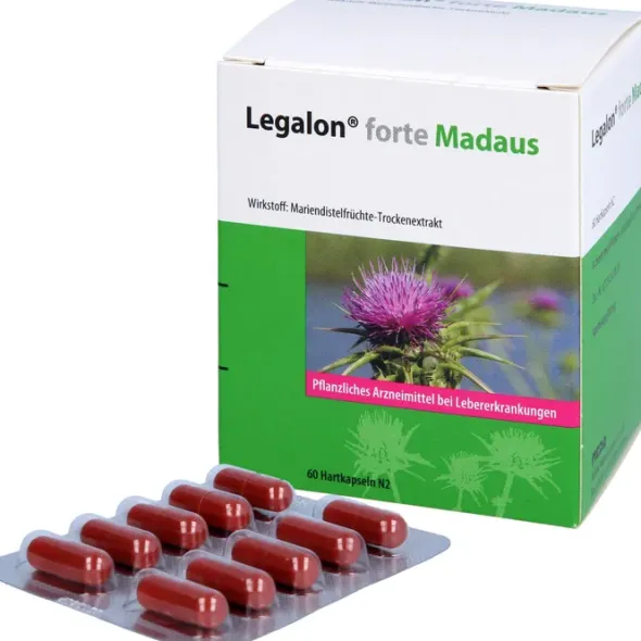 LEGALON forte Madaus Hartkapseln 60 St