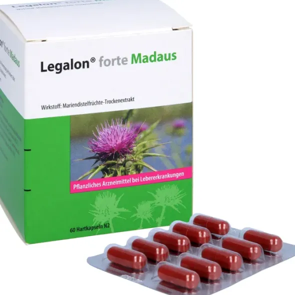 LEGALON forte Madaus Hartkapseln 60 St