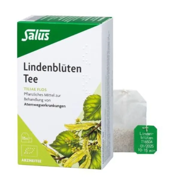 LINDENBLÜTEN ARZNEITEE Tiliae flos Bio Salus Fbtl. 15 St