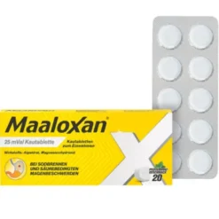 MAALOXAN 25 mVal Kautabletten 20 St