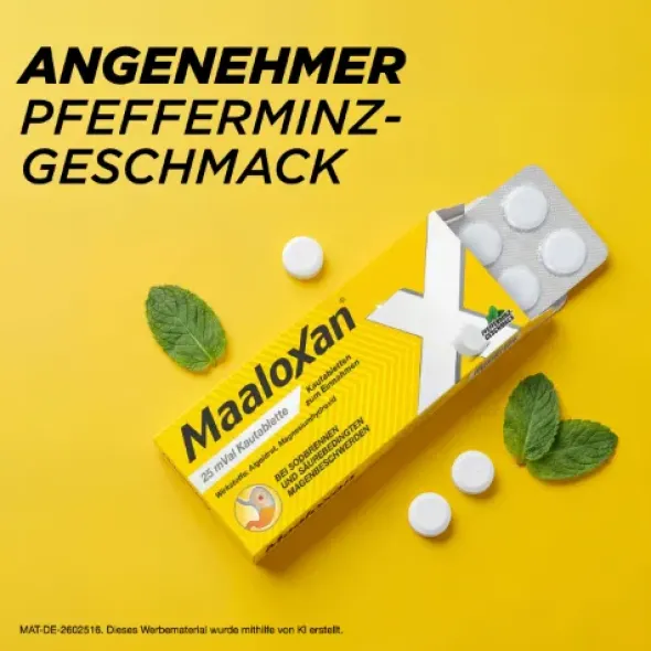MAALOXAN 25 mVal Kautabletten 20 St