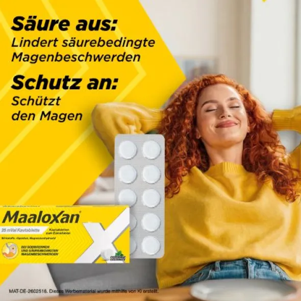 MAALOXAN 25 mVal Kautabletten 50 St