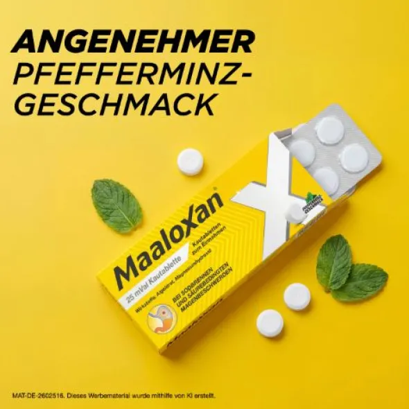 MAALOXAN 25 mVal Kautabletten 50 St