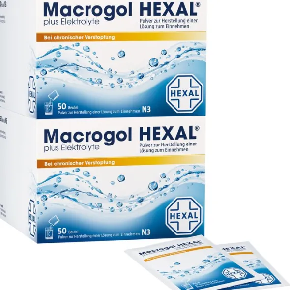 MACROGOL HEXAL plus Elektrolyte Plv.z.H.e.L.z.E. 100 St
