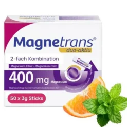 MAGNETRANS duo-aktiv 400 mg Sticks 50 St