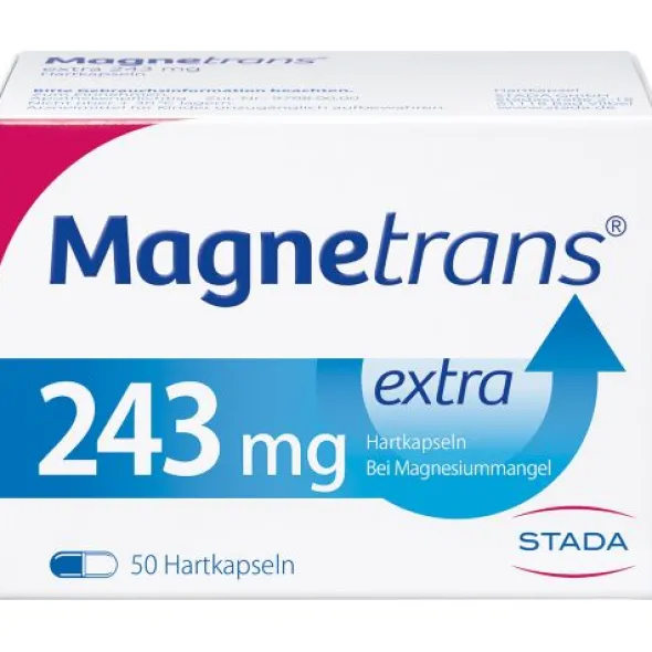 MAGNETRANS extra 243 mg Hartkapseln 50 St