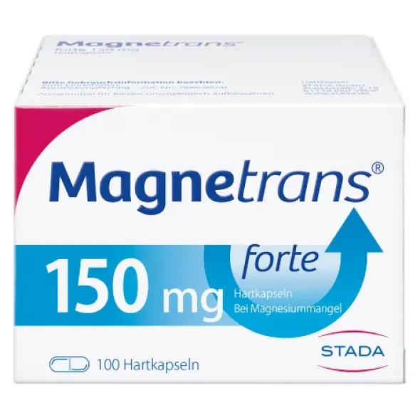MAGNETRANS forte 150 mg Hartkapseln 100 St