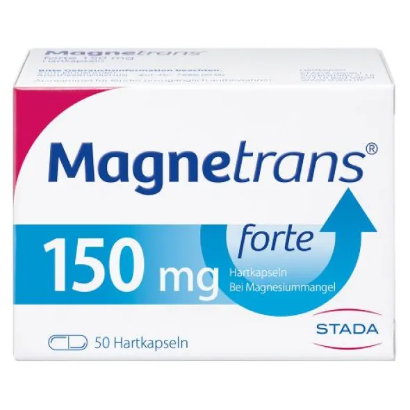 MAGNETRANS forte 150 mg Hartkapseln 50 St