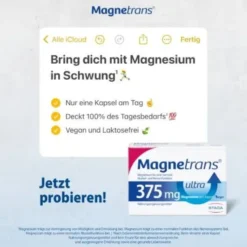 MAGNETRANS 375 mg ultra Kapseln 100 St