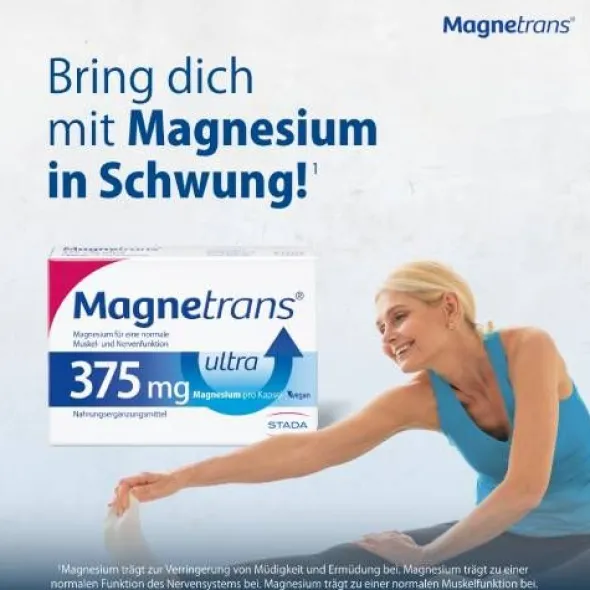 MAGNETRANS 375 mg ultra Kapseln 100 St