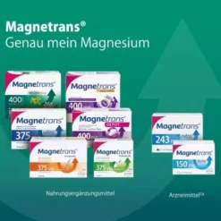 MAGNETRANS Relax+ 400 mg Granulat Sticks Blaubeere 50 St
