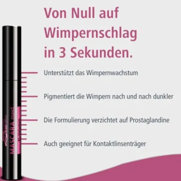 MASCARA med Volumen 6 ml