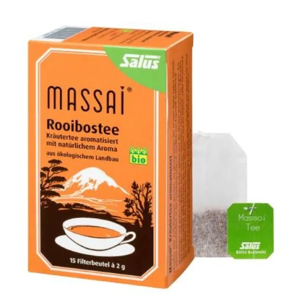 MASSAI Rooibostee Kräutertee Bio Salus Filterbeut. 15 St