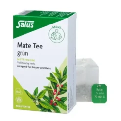 MATE TEE grün Kräutertee Mate folium Bio Salus 15 St