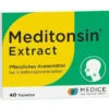 MEDITONSIN Extract pflanzliche Erkältungstabletten 40 St