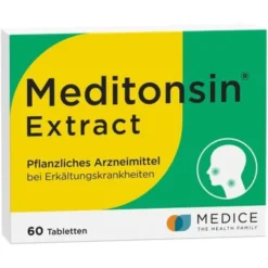 MEDITONSIN Extract pflanzliche Erkältungstabletten 60 St
