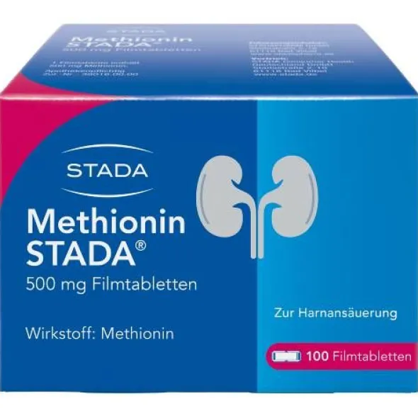 METHIONIN STADA 500 mg Filmtabletten 100 St